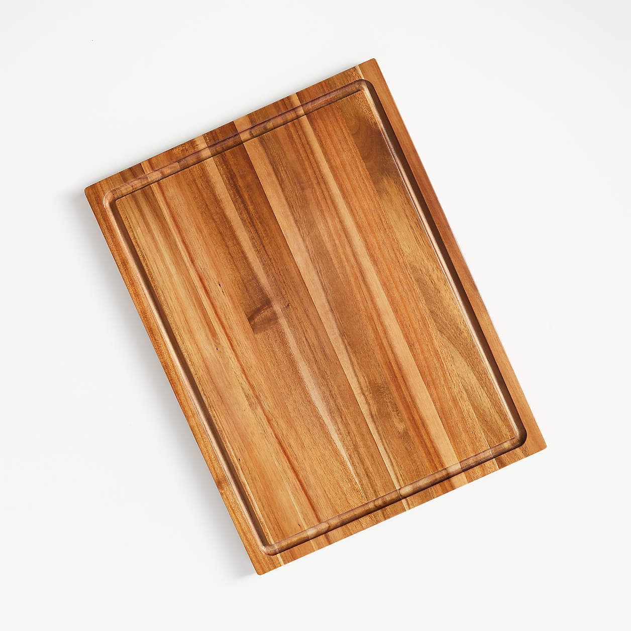 Crate & Barrel Reversible Walnut Wood Cutting Board/Cheese Serving Board 20"x15"x0.75" + Reviews ... | Crate & Barrel