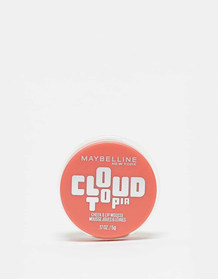 Maybelline Cloudtopia Blush Cheek & Lip Mousse- 5 Coral Illusion-Orange | ASOS (Global)