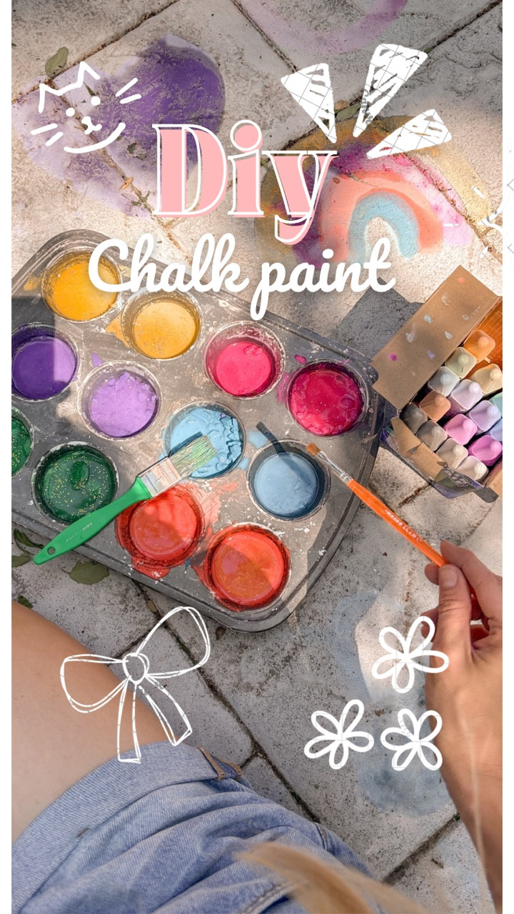 Turning everyday moments into something a little more magical ✨

DIY chalk paint + little hands = the sweetest kind of messy memories

What you will need:
Chalk
Water
Corn starch
Paint brushes
Muffin tray
Hammer 
Paper or plastic little baggies 

Because it’s never just paint… it’s creativity, sunshine, and childhood happening in real time 🤍

#momlife #diyforkids #chalkpaint #toddleractivities #messyplay