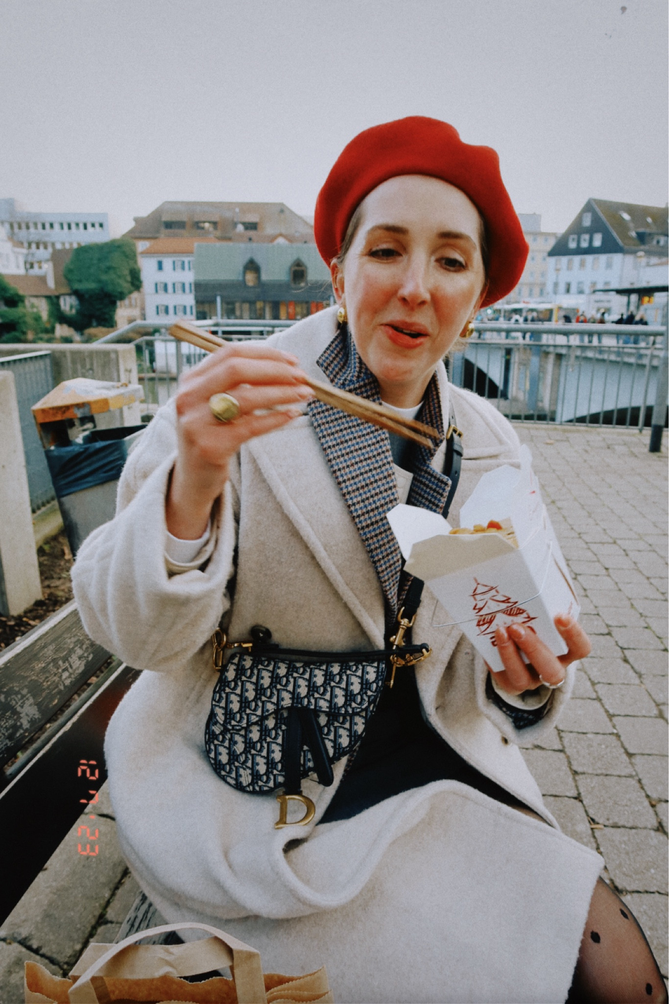 Grumpiness is easily fixed by a snack…and to-go Chinese food in Tubingen seemed like a good idea. Yummy! 

#LTKtravel #LTKSeasonal #LTKeurope