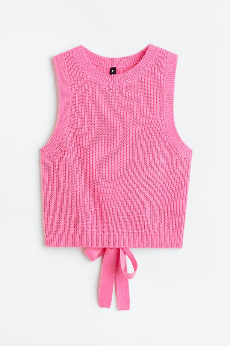 Tie-detail Sweater Vest | H&M (US + CA)