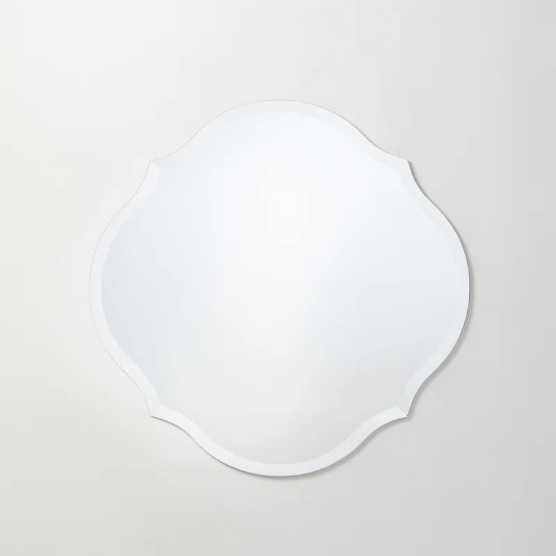 Sammy Scalloped Edge Bathroom Mirror | Wayfair North America