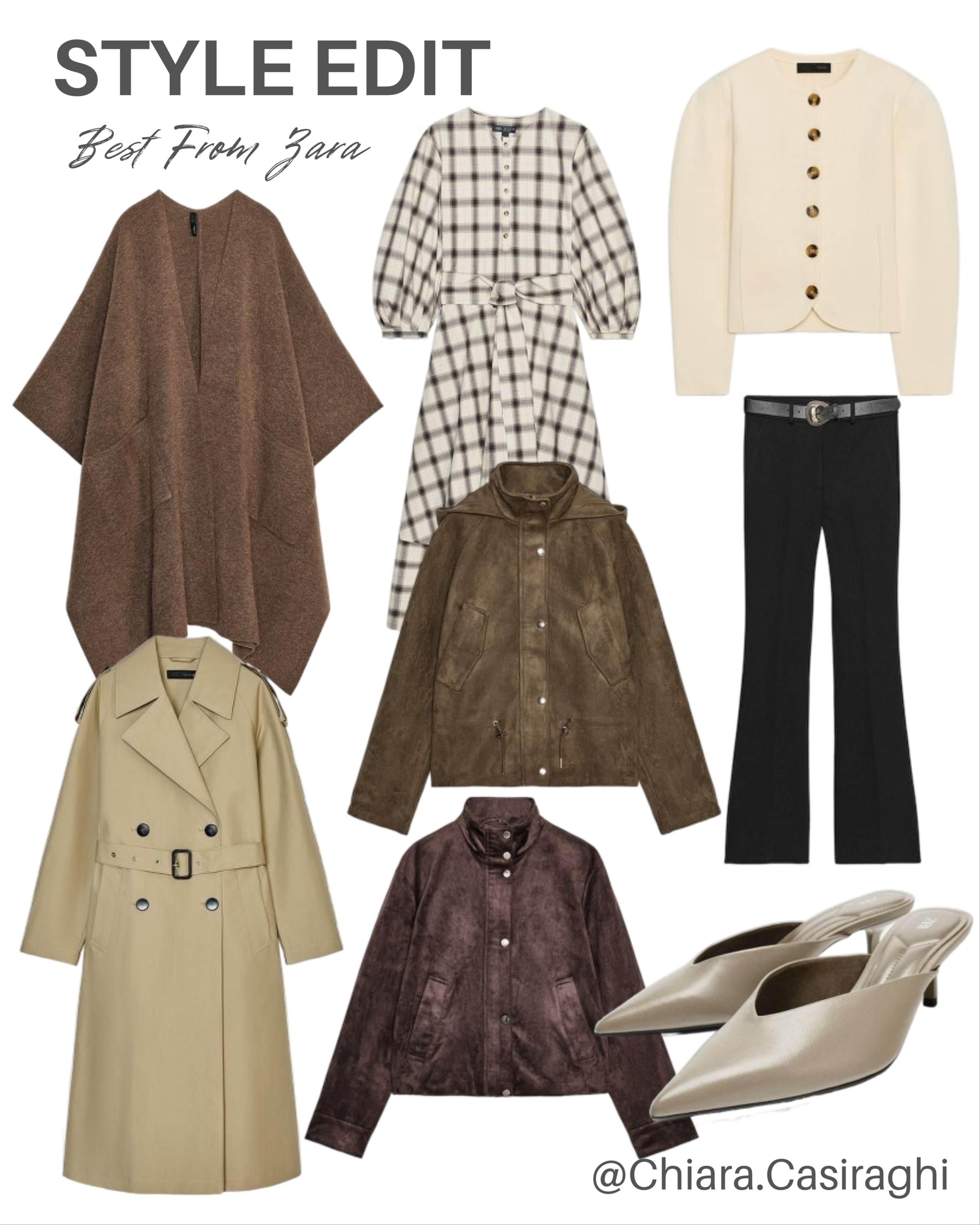 ZARA Drop Alert! Shop my latest style edit featuring the absolute best new arrivals. These pieces are selling out fast—from must-have knitwear to chic accessories! Tap the link to secure these trending finds! #ZaraNewIn #ZaraStyle #StyleEdit #FashionFinds #TrendingNow #ShopTheLook #FallFashion #OOTD

#LTKSeasonal #LTKSaleAlert #LTKStyleTip