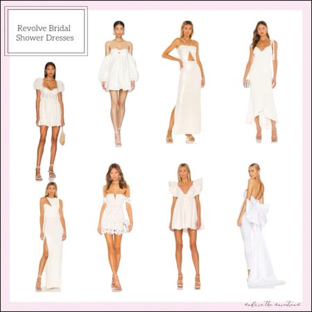 Bridal shower dresses from Revolve! 

#LTKfit #LTKstyletip #LTKwedding