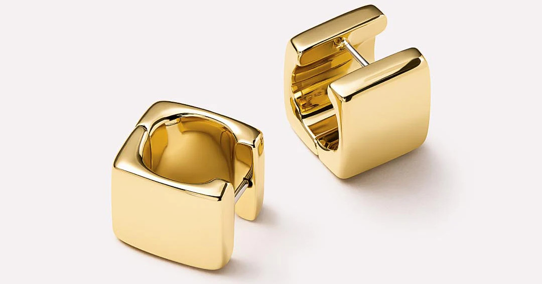 Gold Hoop Earrings | Ana Luisa