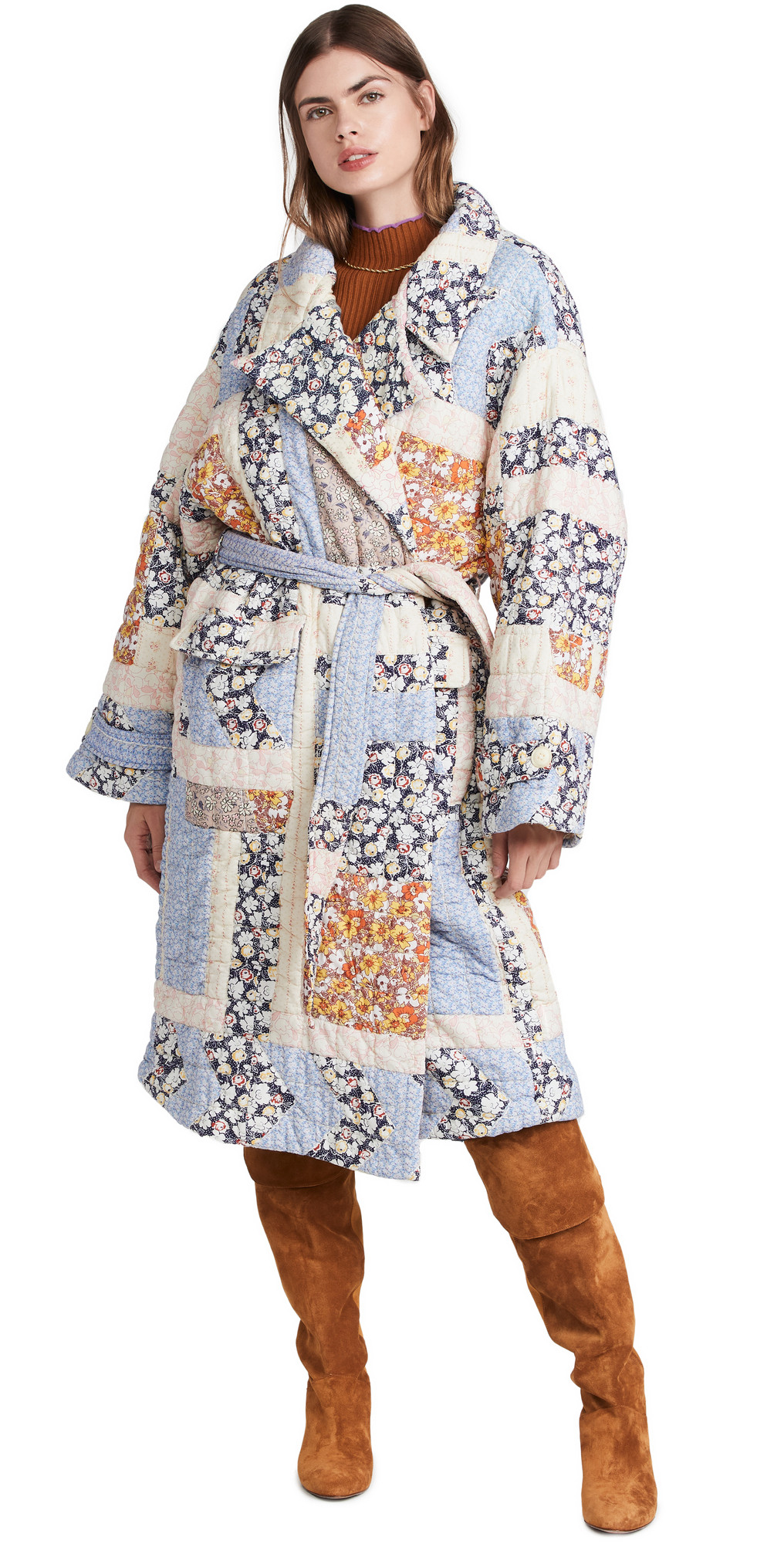 Sea Sydney Print Quilted Coat | Shopbop