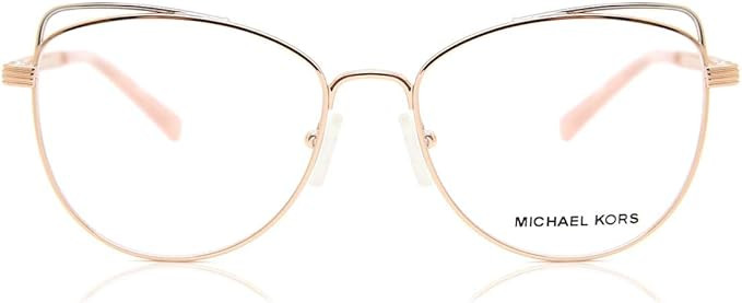 Michael Kors SANTIAGO MK3025 Eyeglass Frames 1108-53 - Rose Gold MK3025-1108-53 | Amazon (US)