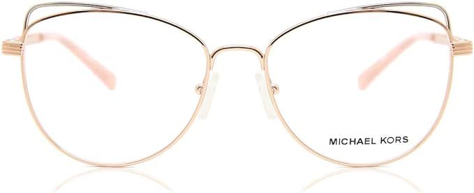 Michael Kors SANTIAGO MK3025 Eyeglass Frames 1108-53 - Rose Gold MK3025-1108-53 | Amazon (US)