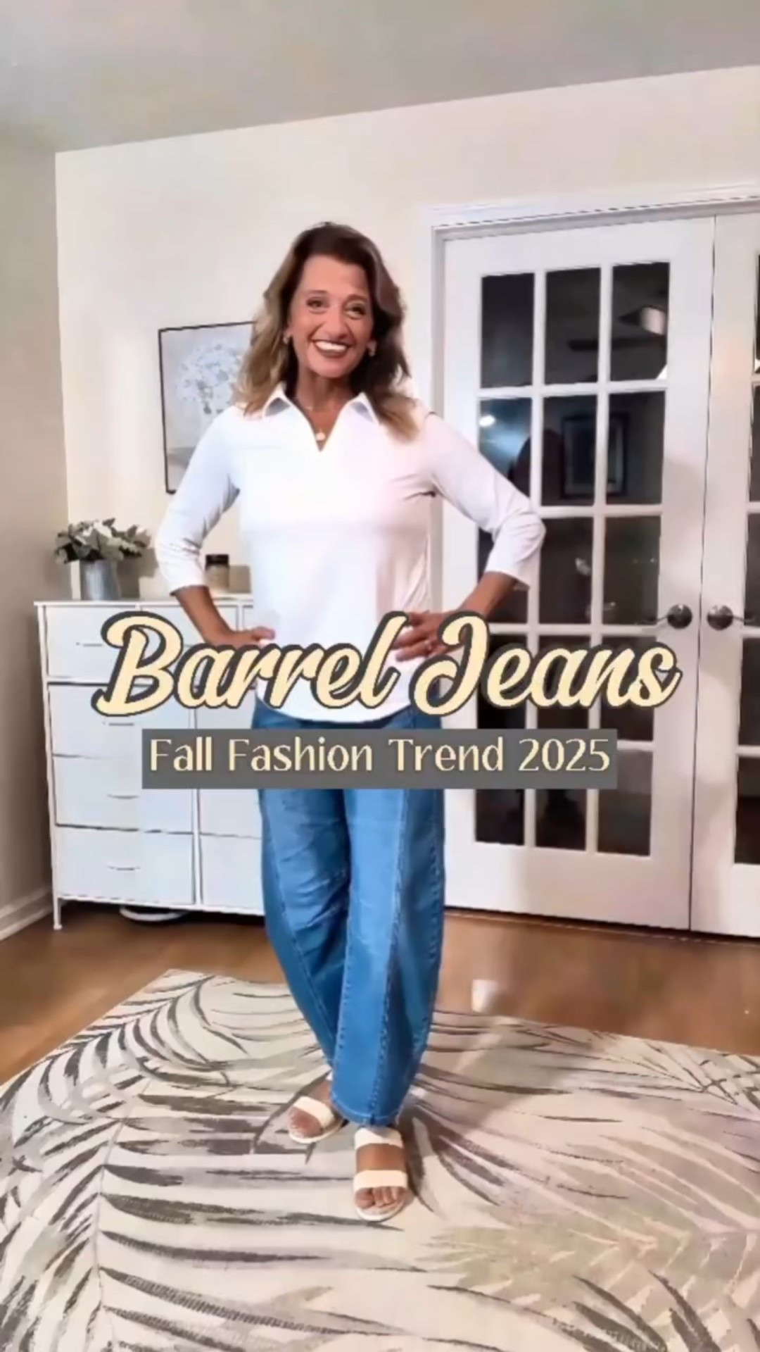 Welcome to the Barrel Effect 😎

Straight leg? Wide leg? Nope… meet the Barrel Effect 👖✨
These sculpted barrel jeans + the perfect 3/4 sleeve V-neck pullover = instant street-chic vibes. 
Flattering from every angle, comfy enough to wear all day, and versatile for any season.

Pair it with sneakers or sandals for casual days and boots for a polished look—you’ll want to live in this combo. 🖤

@genleck @genleck_kassy @amazonfashion @amazoninfluencerprogram #FoundItOnAmazon #StreetChicStyle #AmazonFashionFinds #AmazonOutfit  #CasualChic #BarrelLegJeans

#LTKFindsUnder50 #LTKActive #LTKWorkwear