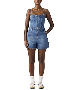 Levi's� Jadine Sleeveless Vintage Denim Romper - S | Dillard's