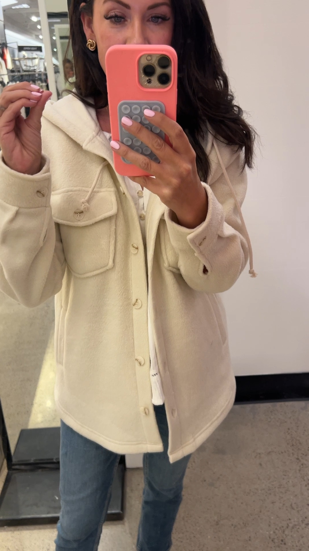 NSALE cozy shacket in a small! Only $32 

#LTKSaleAlert #LTKSummerSales #LTKxNSale