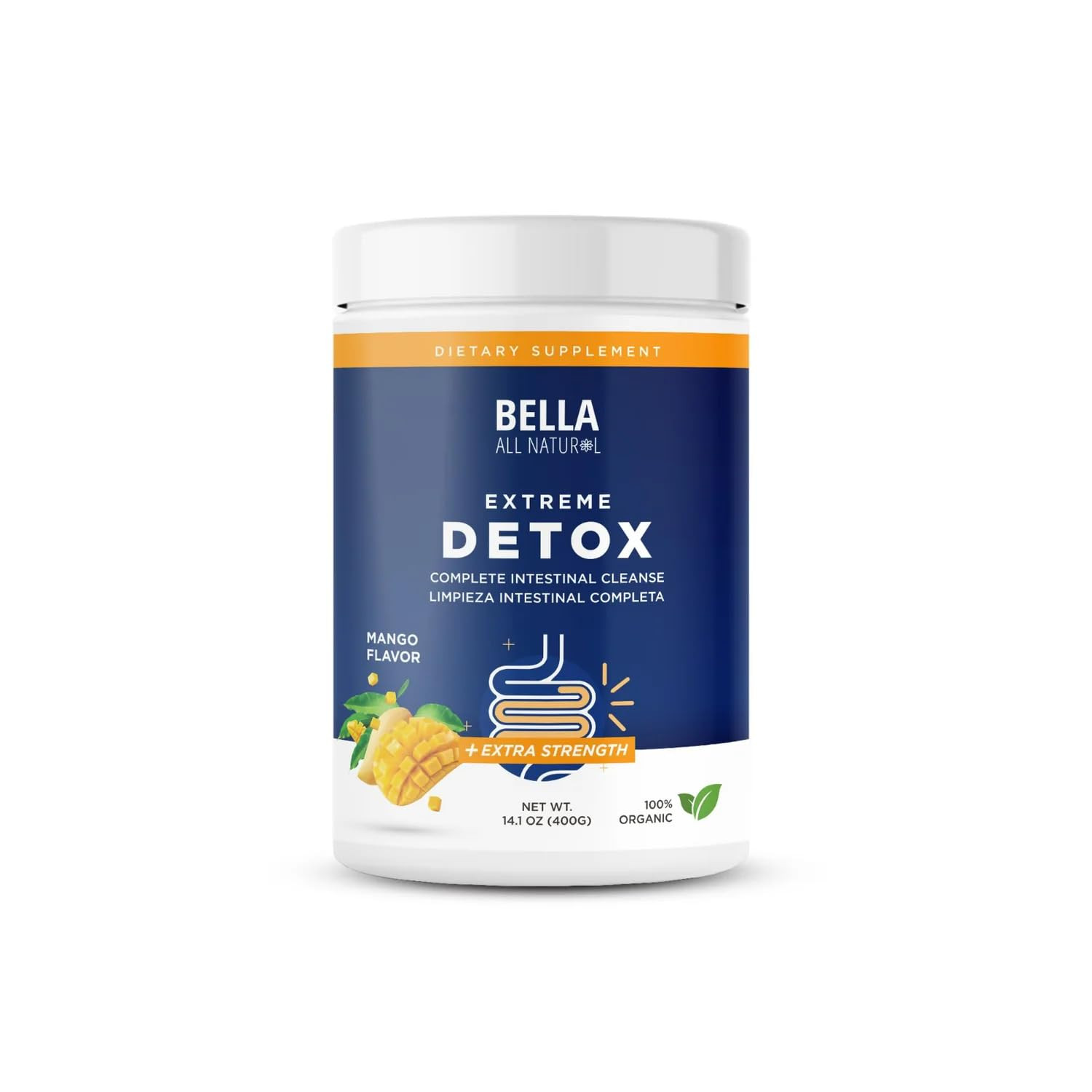 Bella All Natural Detox Powder Mango | Amazon (US)
