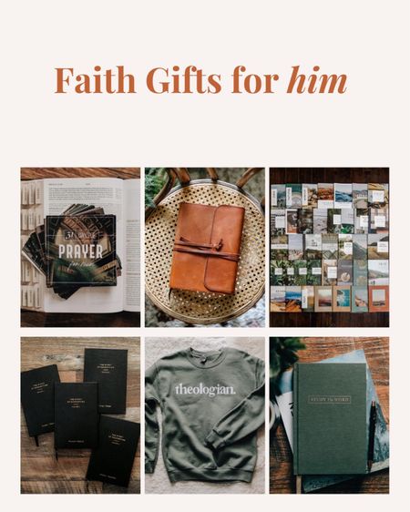 Faith gifts for husband, brother, dad, father in law, guys, friends, son

#LTKHoliday #LTKGiftGuide
