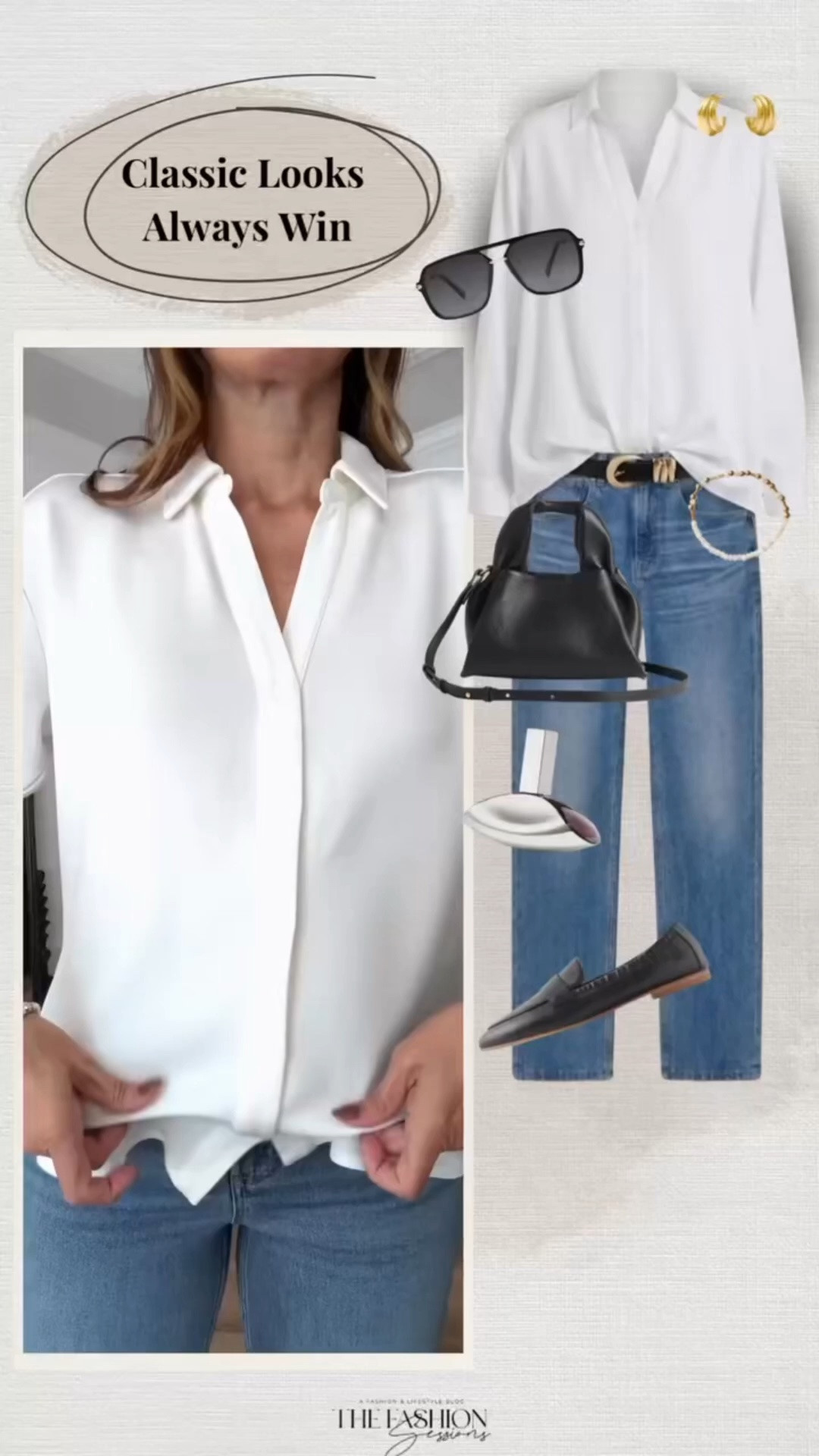 A good white button up and a great pair of jeans, a combo that never fails! Use code TRACYXSPANX on your purchase!

Sizing notes;
Top-small, very roomy
Jeans-wearing medium regular in color Elysian. 
Loafers-linked options

Fall outfit | casual outfit

#LTKootd #LTKgrwm #LTKOver40