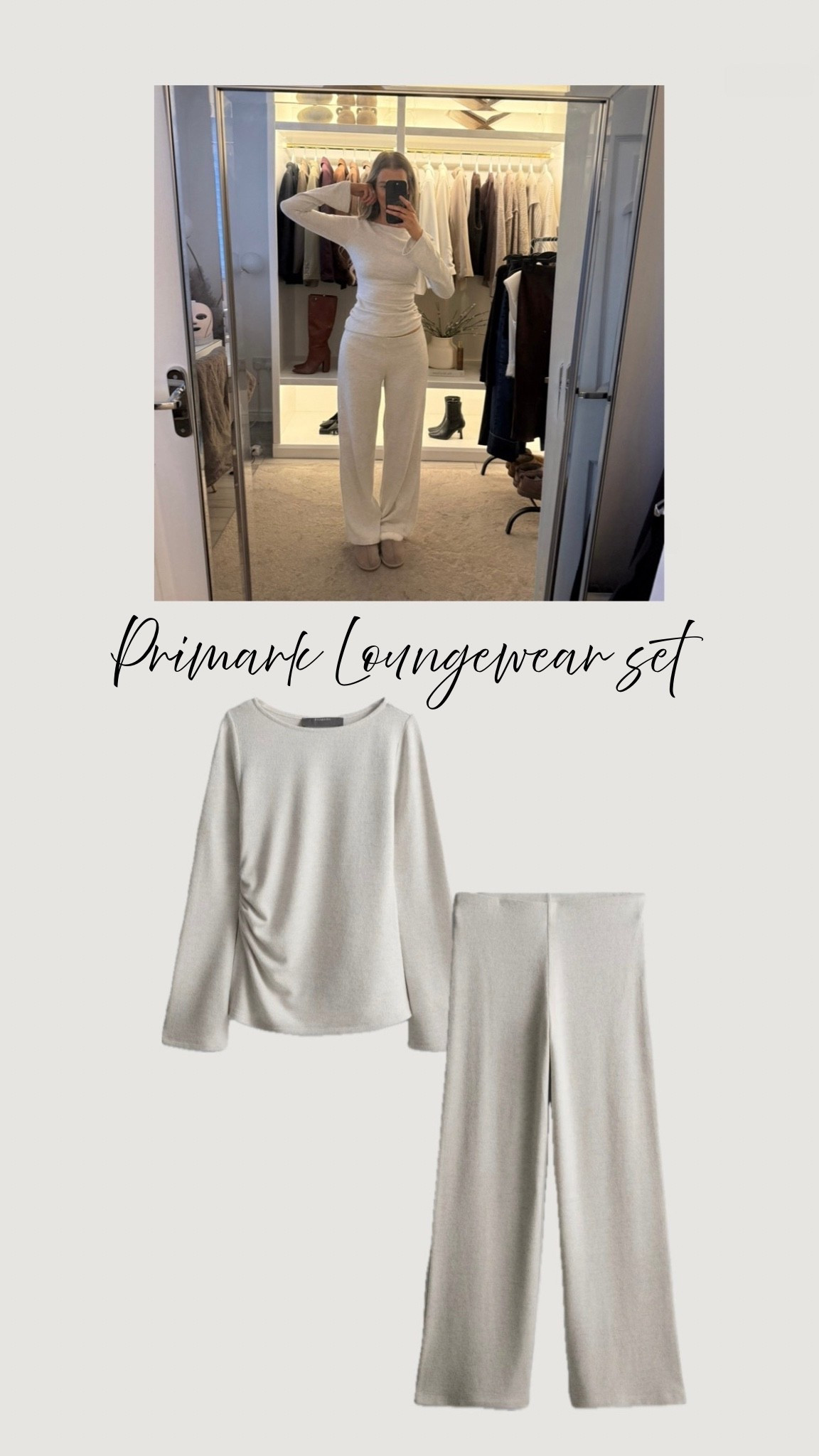 Primark loungewear set 🤍💫

#LTKuk #LTKeurope #LTKstyletip