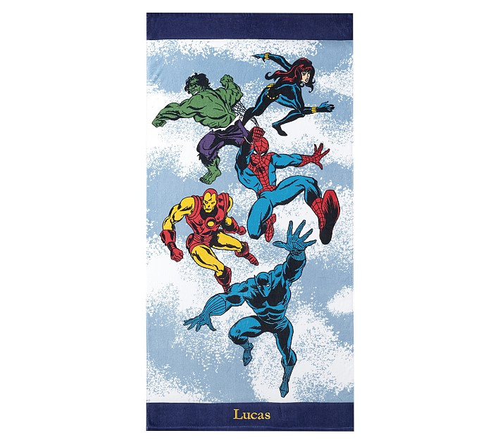 Marvel Kid Beach Towel | Pottery Barn Kids