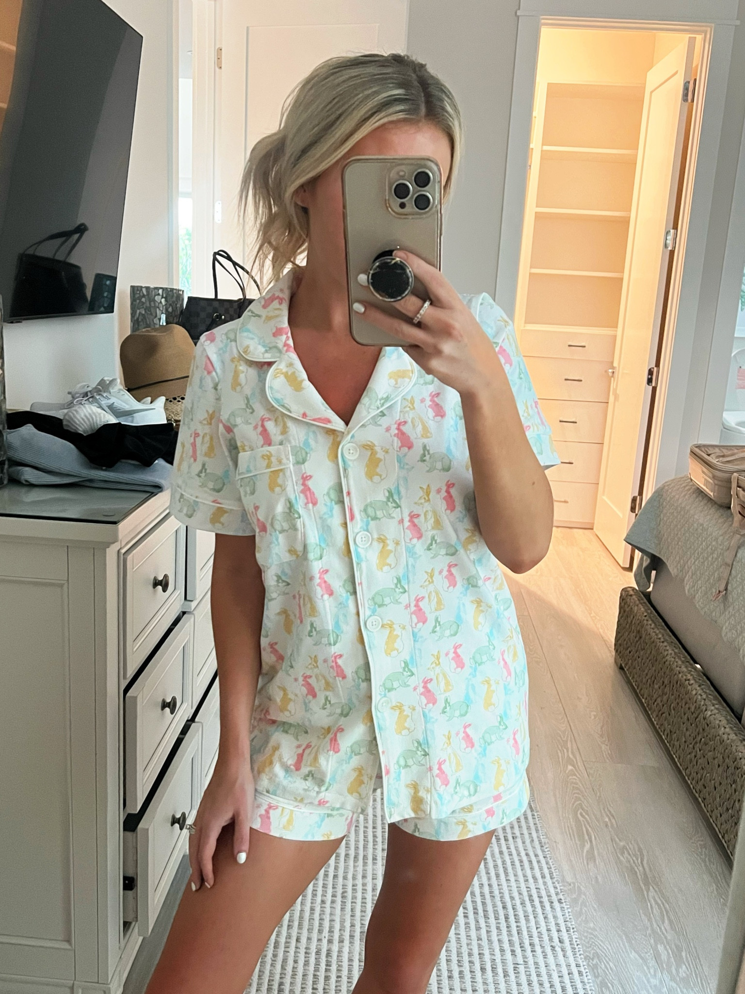 Easter pajamas. Bunny pajamas. Easter pajama set. Spring pajama set  

#LTKunder100 #LTKstyletip #LTKSeasonal