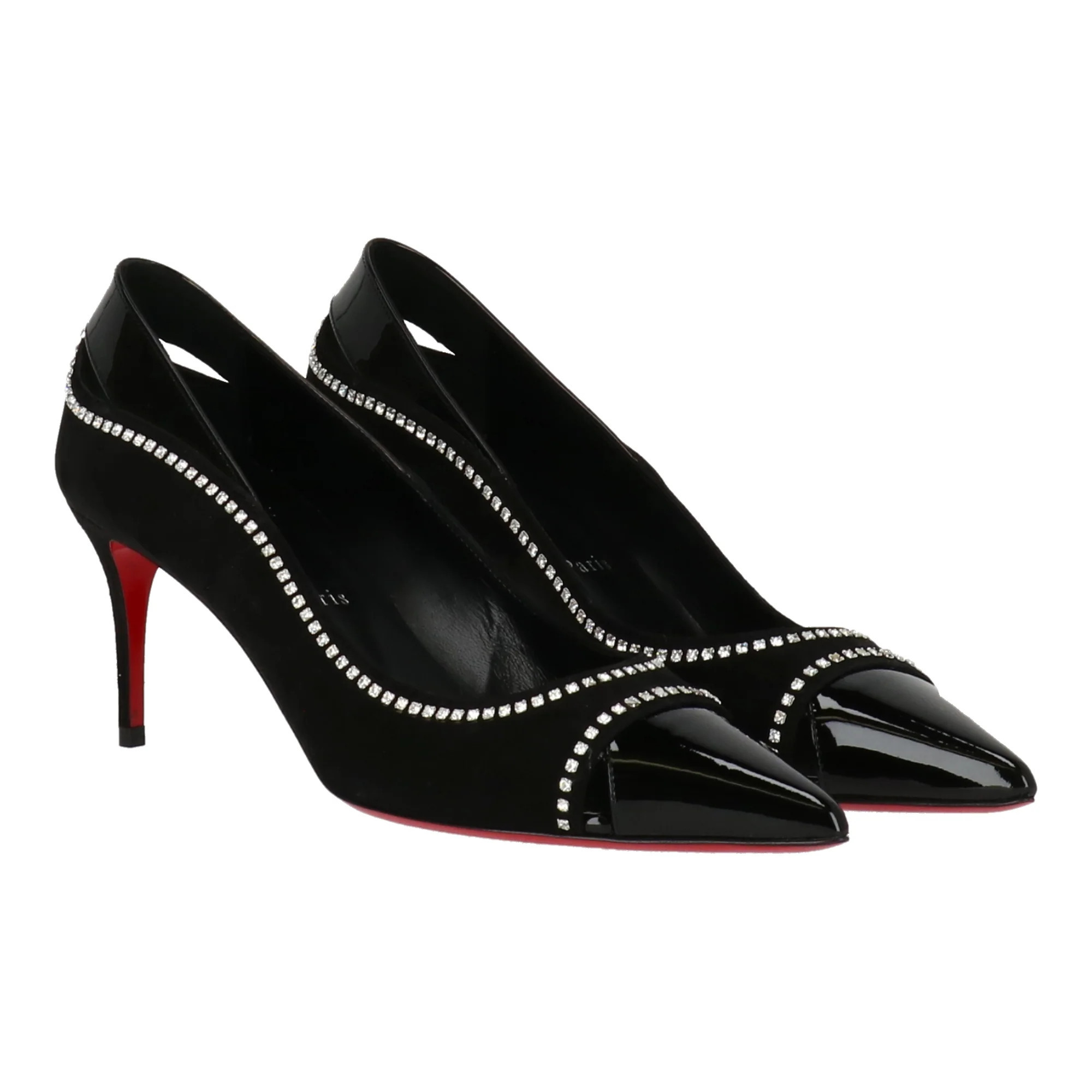 Christian Louboutin Womens Black Pump | Shop Simon