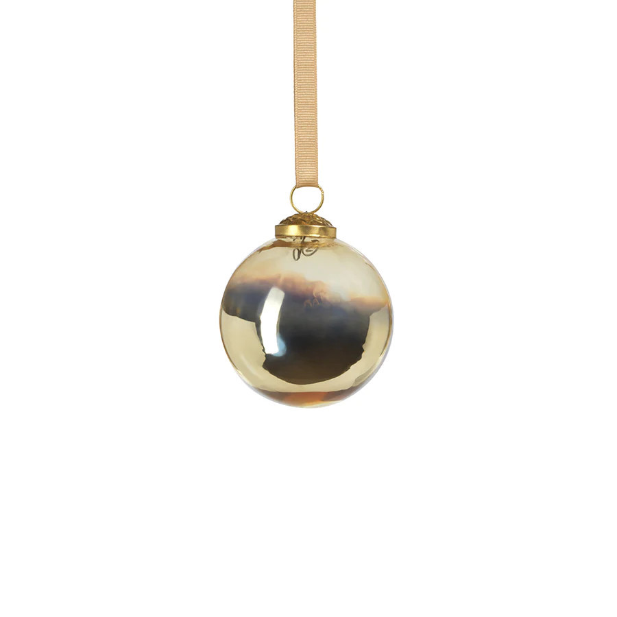 Ombre Luster Ornament- Gold | Megan Molten