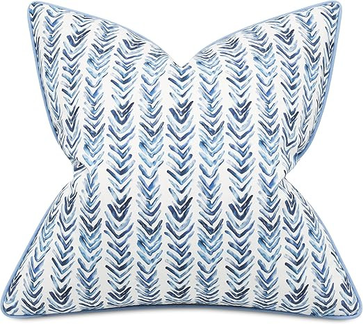 MANOJAVAYA Printed Decorative Square Accent Throw Pillow Cover - Sofa, Chair, Couch, Bedroom, Liv... | Amazon (US)