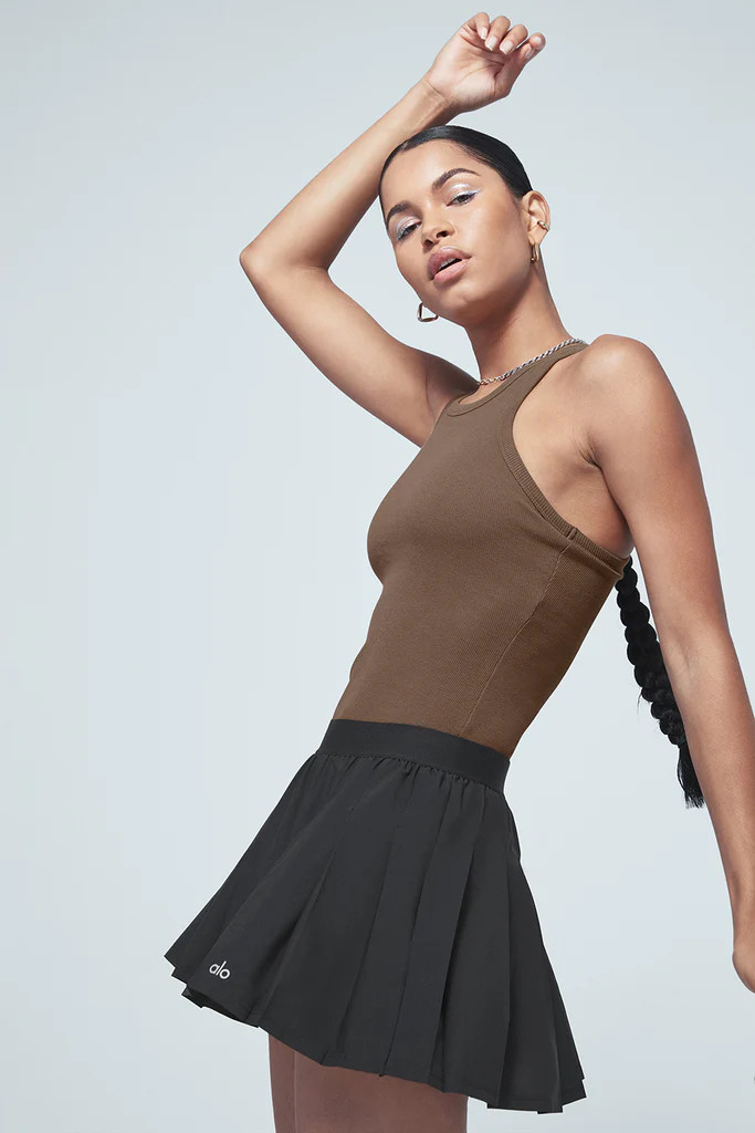 Ribbed Aspire Full Length Tank | Alo Yoga (US)