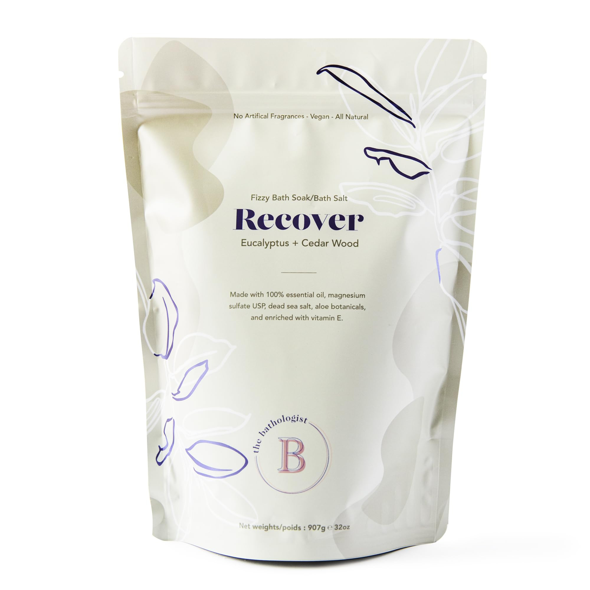 The Bathologist Recover Fizzy Bath Soak, Shea Butter & Epsom Salt, Mineral Therapeutics, Exfoliat... | Amazon (US)