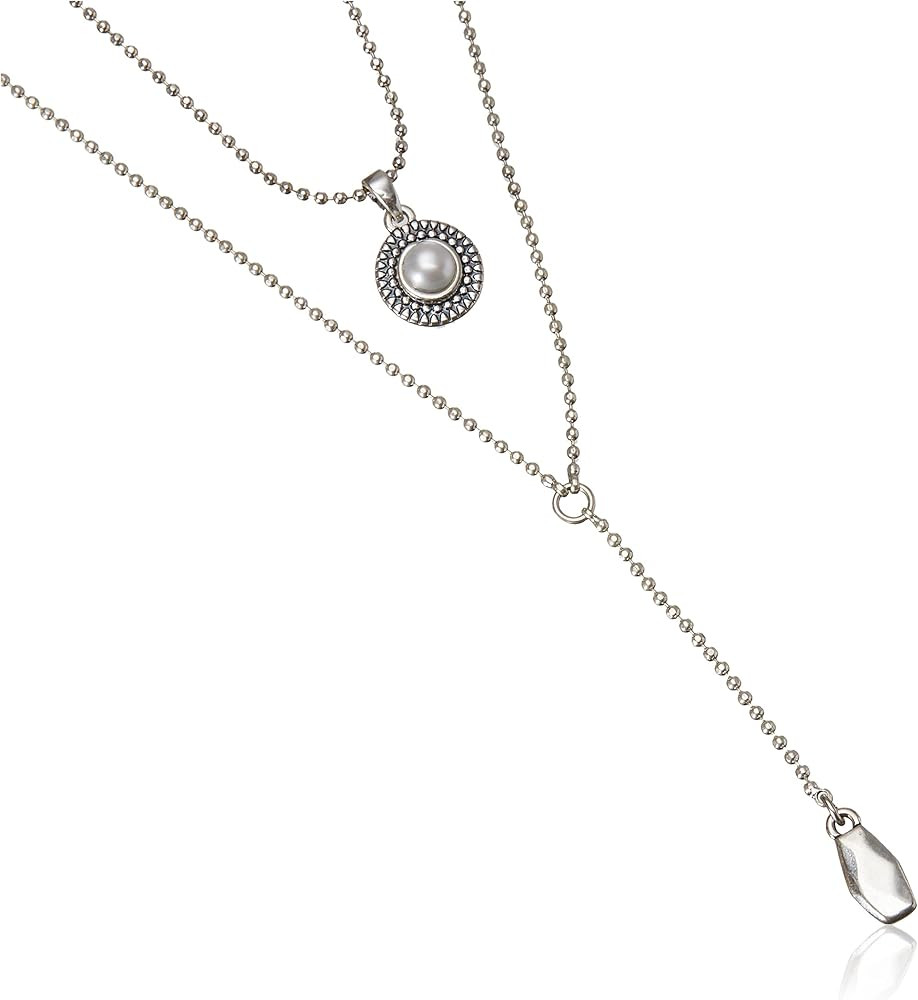 Lucky Brand Womens Pearl Delicate Necklace | Amazon (US)