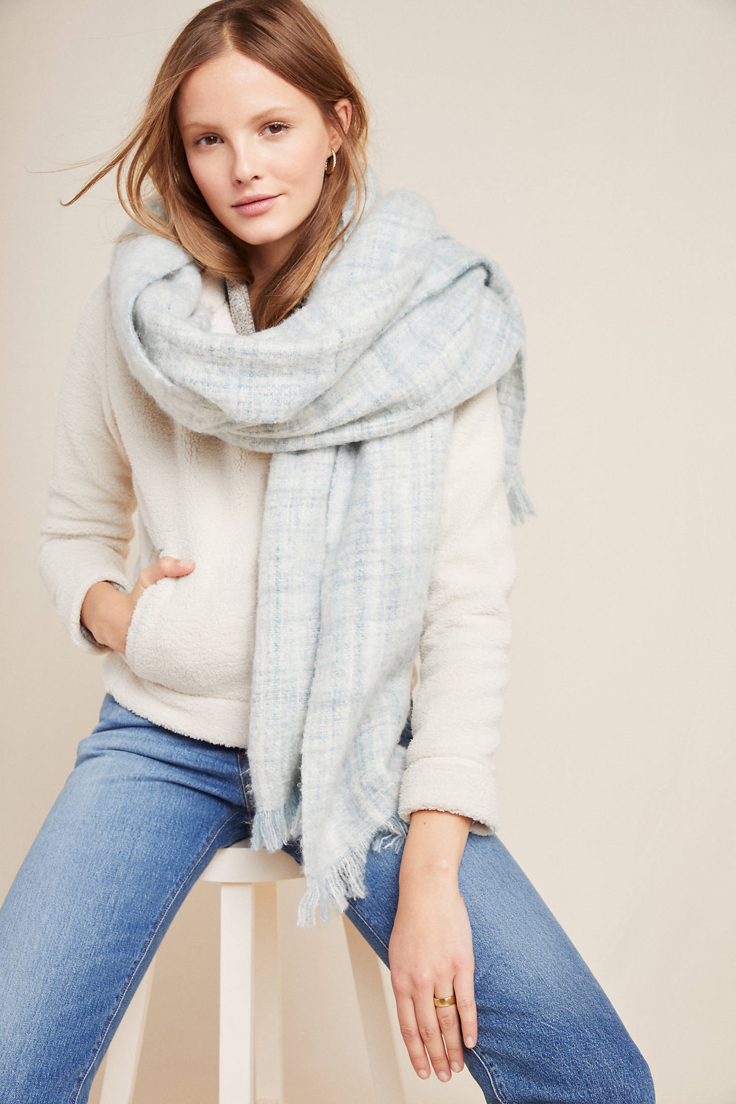 Whittaker Plaid Scarf | Anthropologie (US)