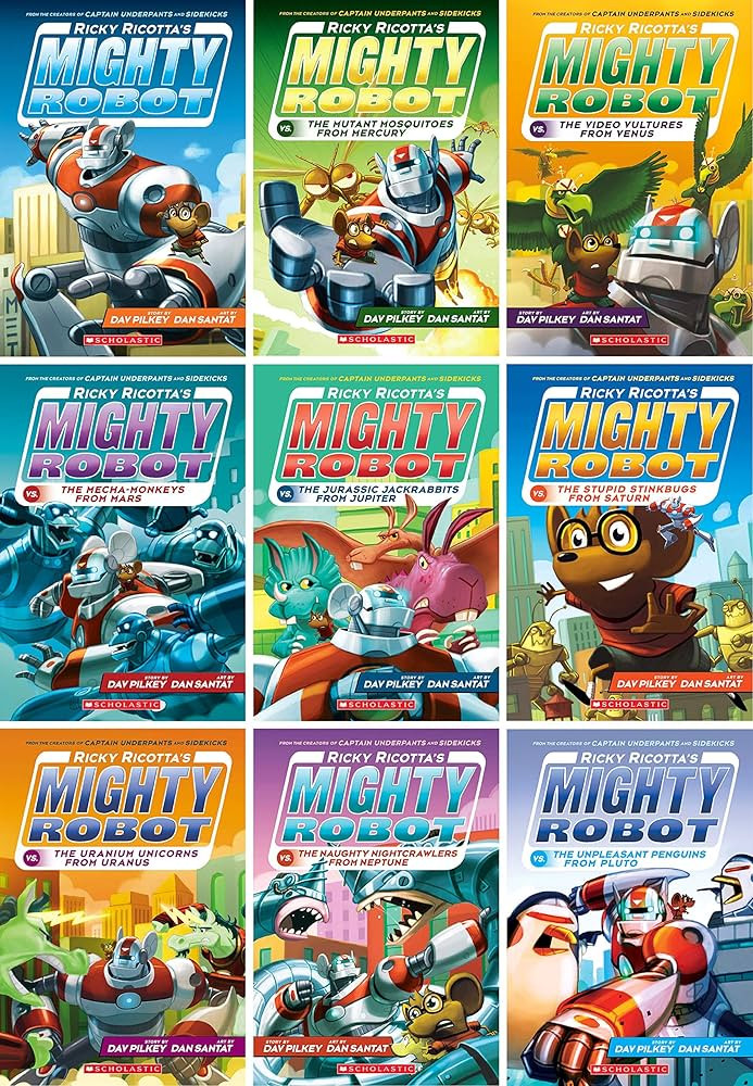 Ricky Ricotta's Mighty Robot Books 1 - 9 | Amazon (US)