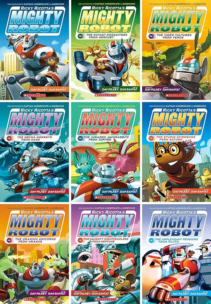 Ricky Ricotta's Mighty Robot Books 1 - 9 | Amazon (US)