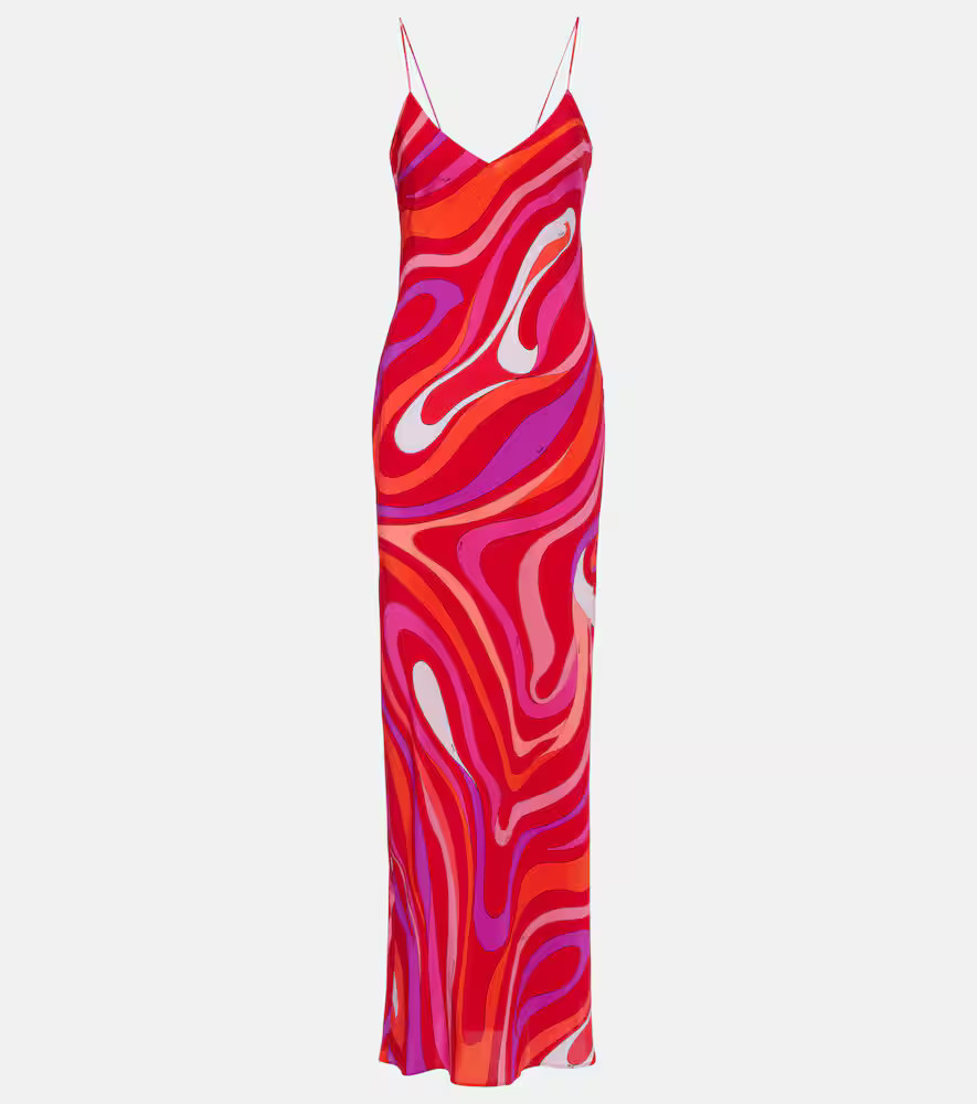 Pucci Marmo silk slip dress | Mytheresa (US/CA)