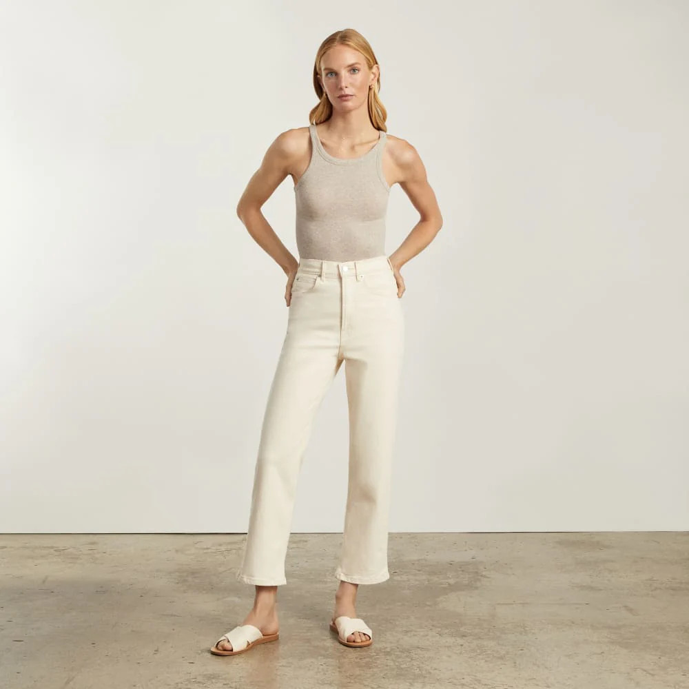 The Way-High® Jean | Ecru | 27.5” Inseam | Everlane