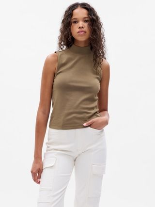 Modern Mockneck Tank Top | Gap (US)