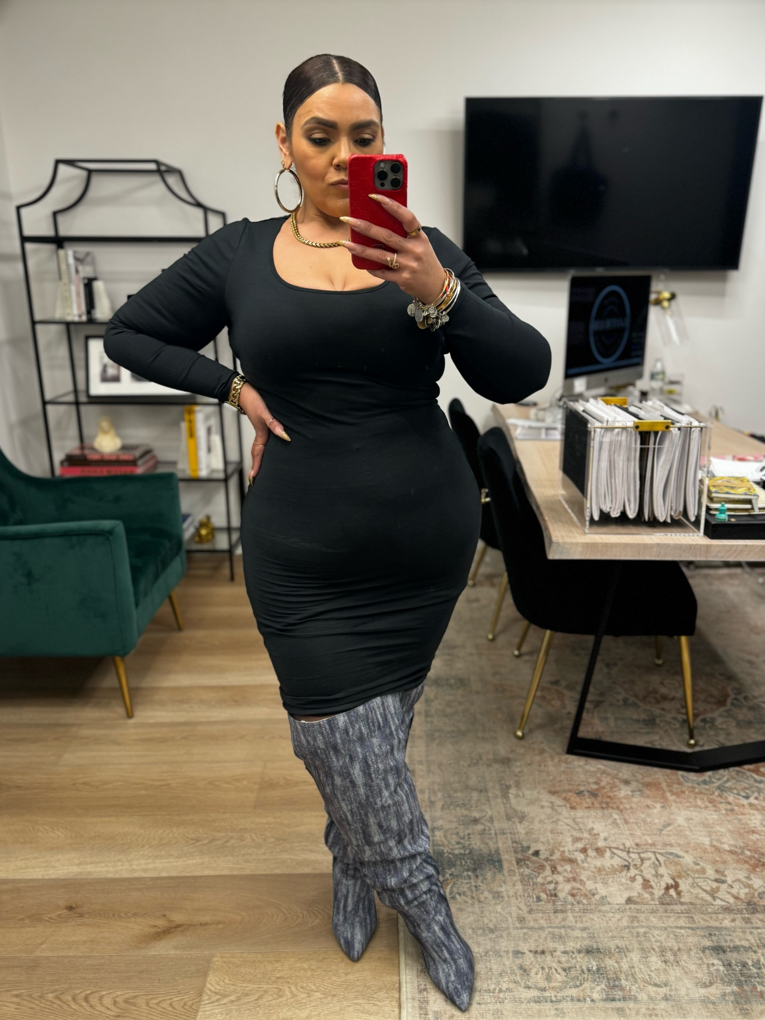 LBD on a size 14/16

#LTKworkwear #LTKplussize #LTKshoecrush