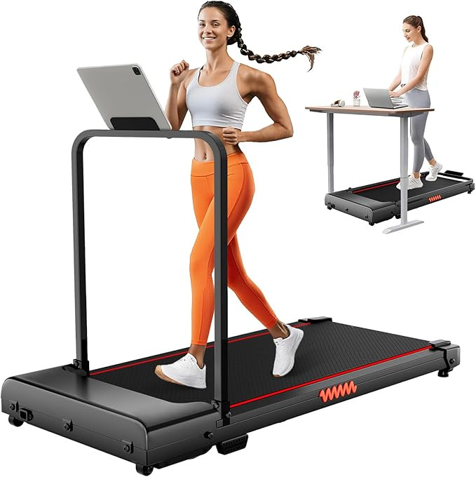 Walking Pad Treadmill, 3.0 HP Under Desk Treadmill, 3 in 1 Foldable Treadmills for Home, Walking ... | Amazon (US)