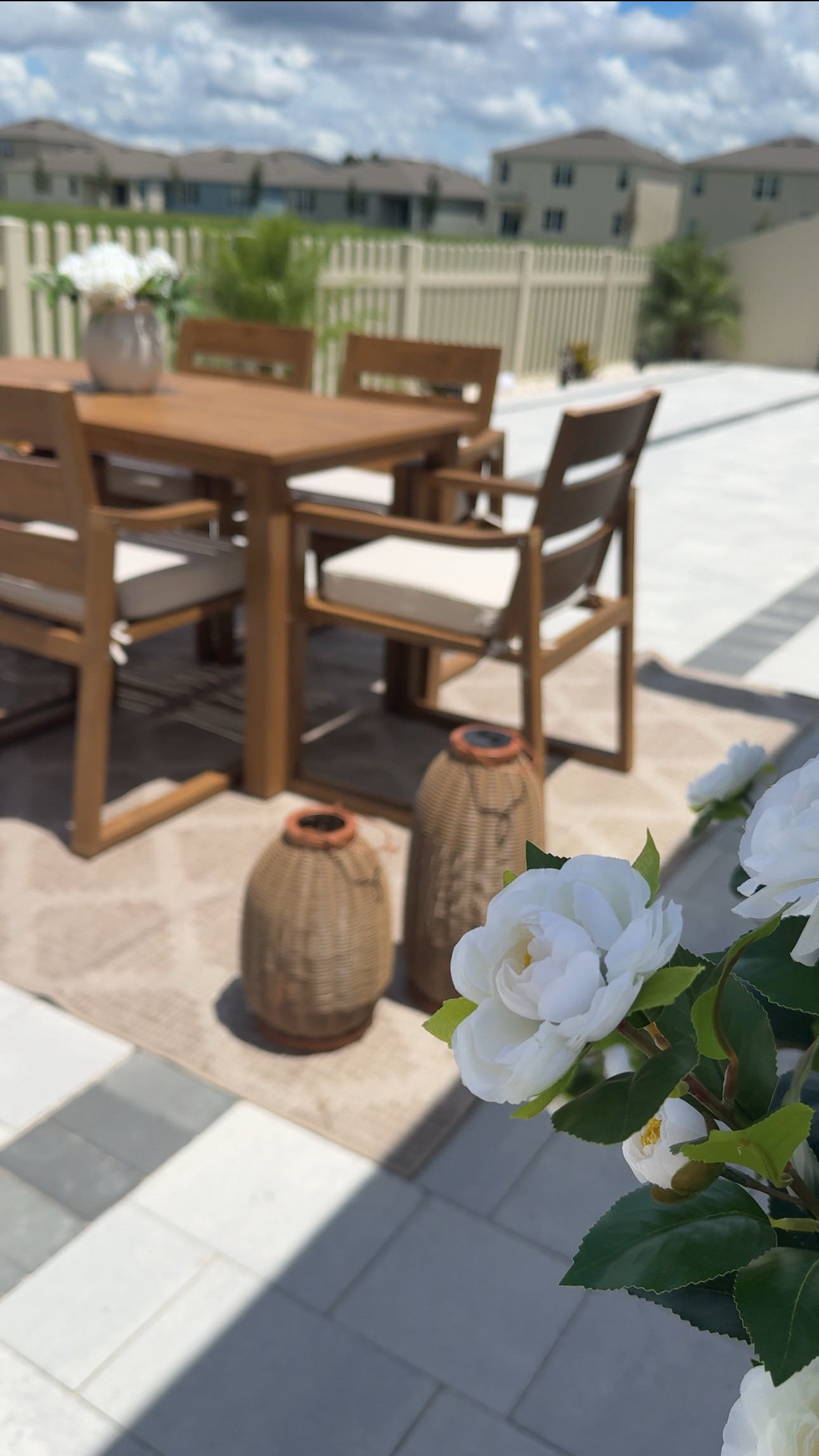 Part 1 Patio decor | Dining set 