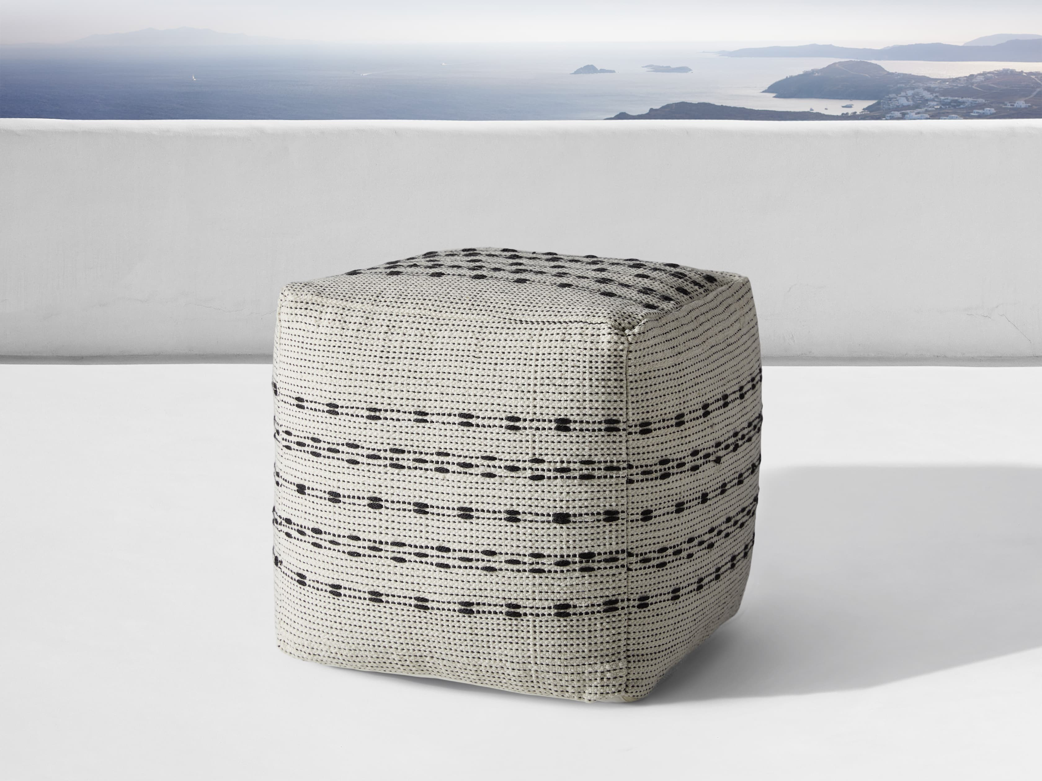 Ladera Indoor/Outdoor Pouf | Arhaus