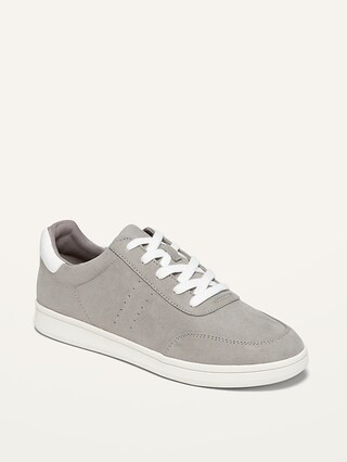 Soft-Brushed Faux-Suede Sneakers for Women | Old Navy (US)