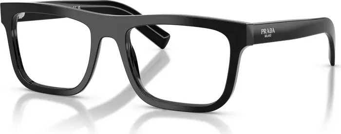 Prada 55mm Rectangle optical glasses | Nordstrom | Nordstrom