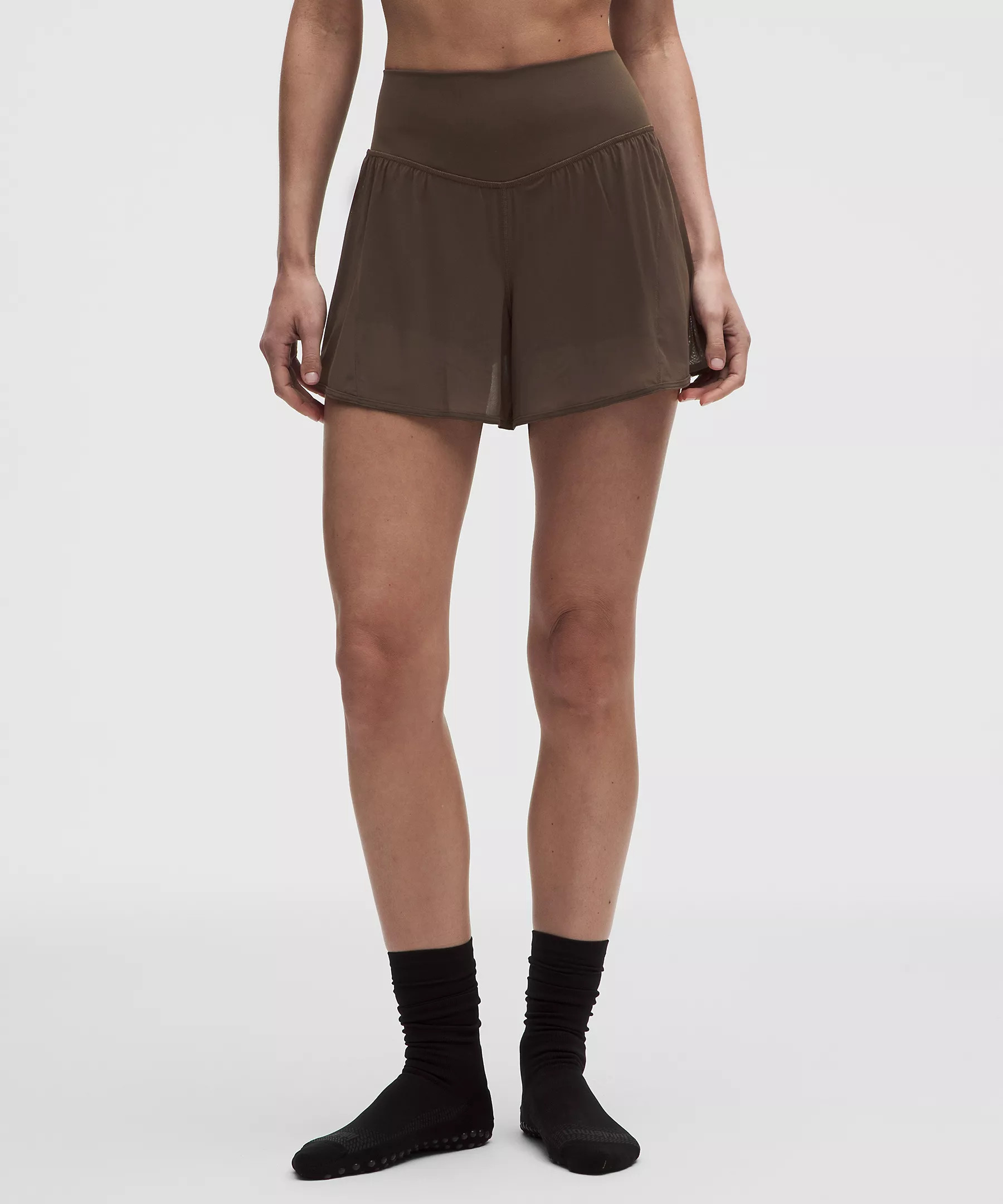 Nulu and Mesh High-Rise Studio Short 3.5" | Lululemon (US)