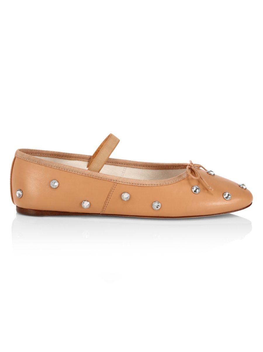 Leonie Leather Ballet Flats | Saks Fifth Avenue