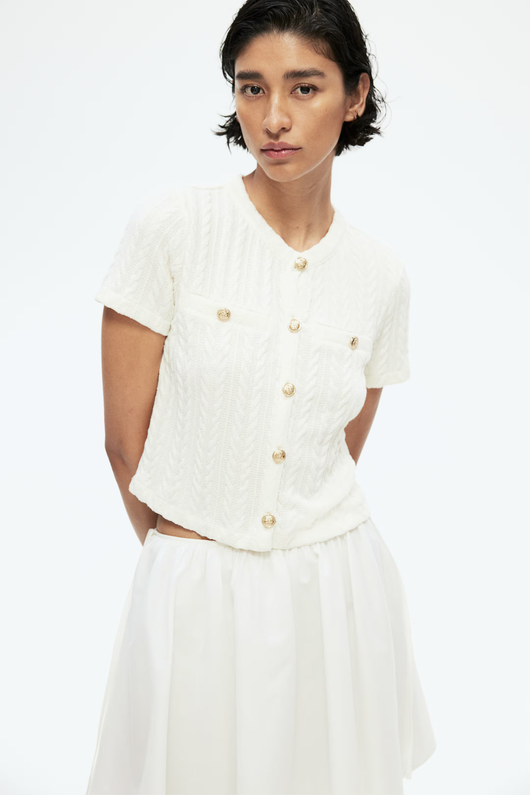 Cable-Knit Cardigan | H&M (US + CA)