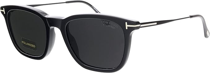 Sunglasses Tom Ford FT 0625 Arnaud- 02 01D shiny black/smoke polarized | Amazon (US)