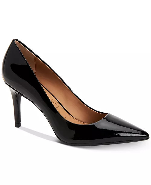 Calvin Klein Women's Gayle Pointy Toe Slip-On Dress Pumps - Macy's | Macy's