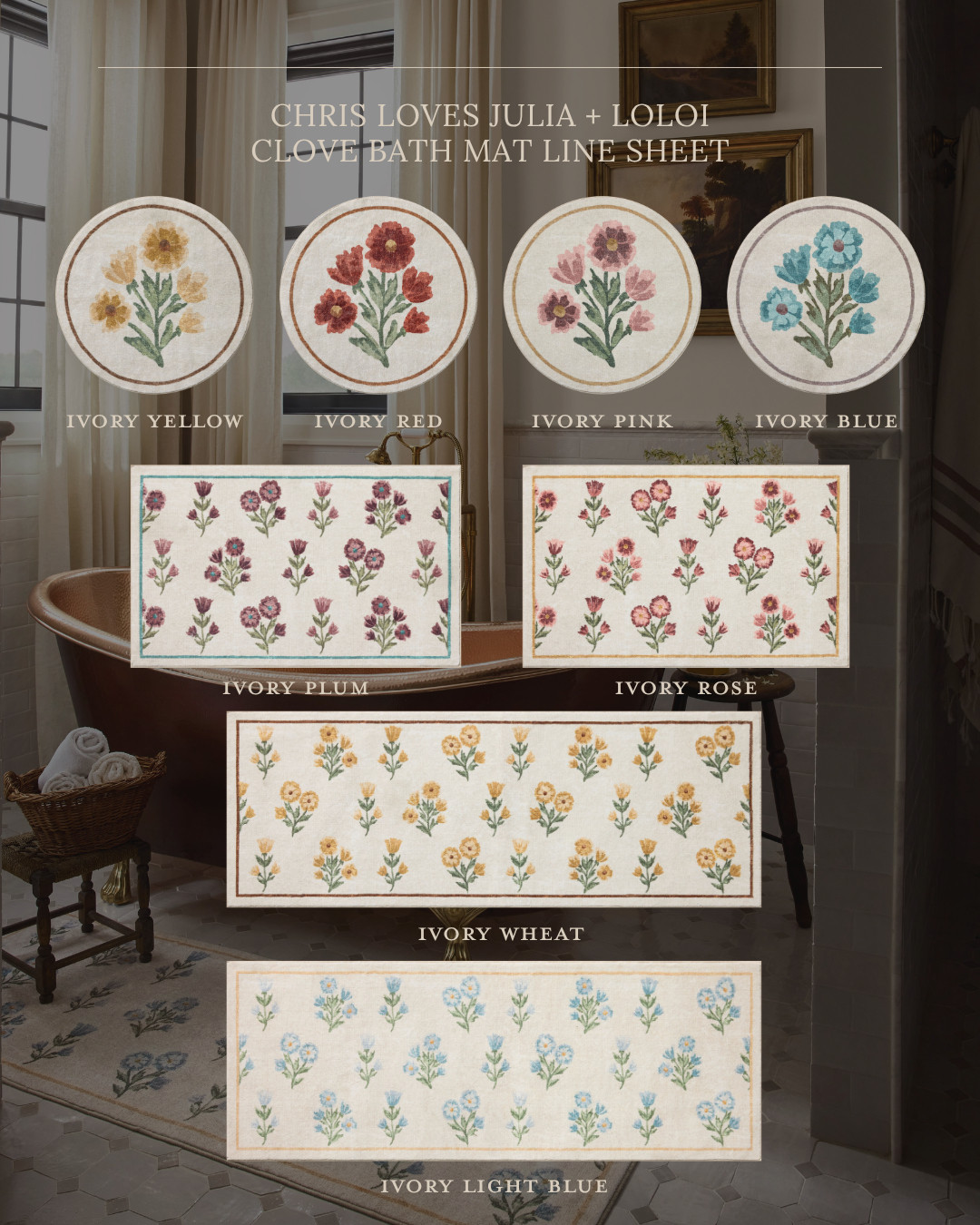 Meet the Clove bath mat collection 

 #LTKHome