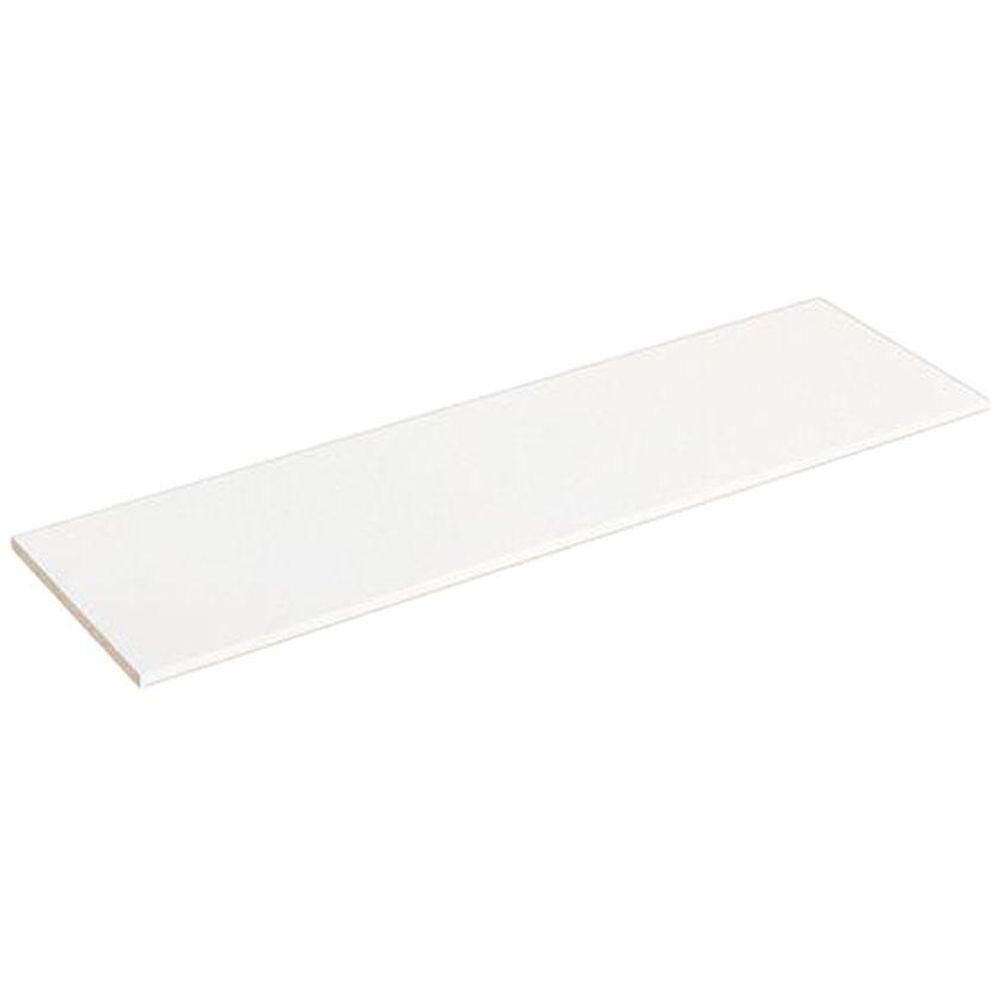 ClosetMaid Selectives 48 in. White Laminate Wall Mounted Shelf-7034 - The Home Depot | The Home Depot
