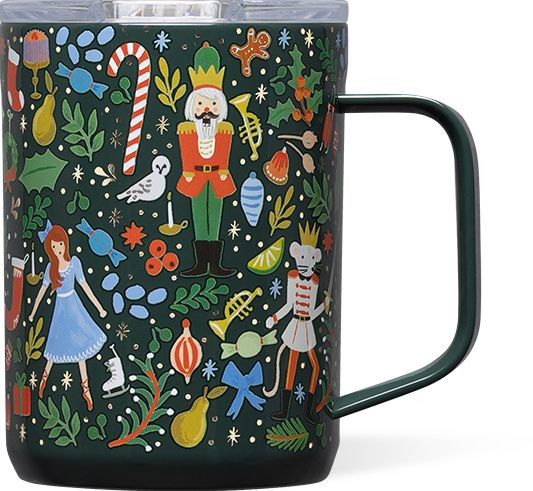 Rifle Nutcracker 16 oz Mug Green | Paper Source