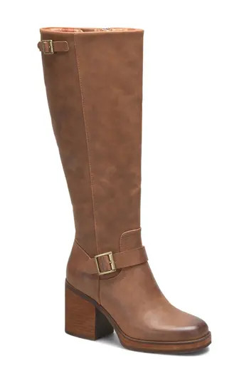 KORKS Karalyn Knee High Boot in Brown at Nordstrom Rack, Size 10 | Nordstrom Rack