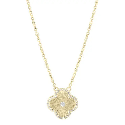 Electric Picks Icon Clover Necklace in Gold at Nordstrom | Nordstrom