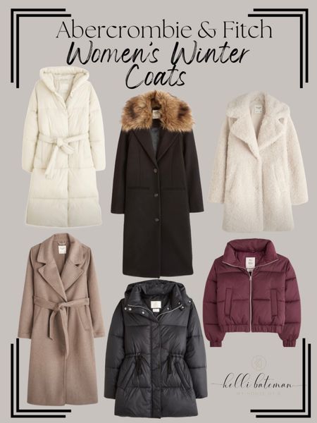Abercrombie Women’s Winter Coats. Many of these are currently on SALE!
These are perfect dressed up or dressed down. 

#LTKSeasonal #LTKfit #LTKstyletip
